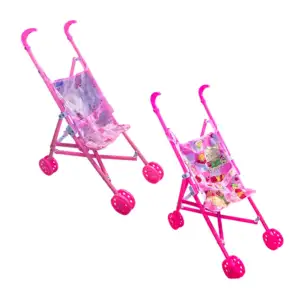 Carriola de juguete con 8 ruedas para muñeca, 63cm / baby stroller / …