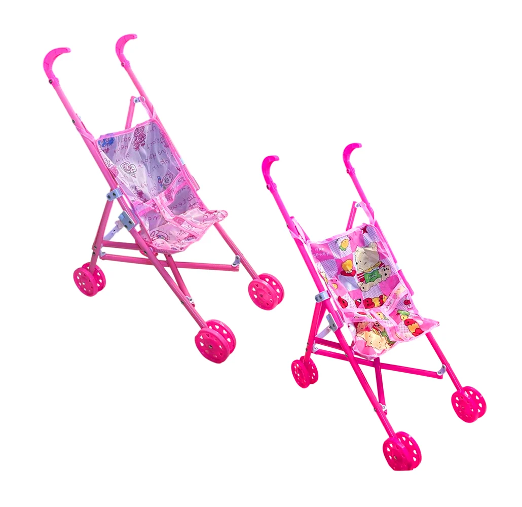 Carriola de juguete con 8 ruedas para muñeca, 63cm / baby stroller / …