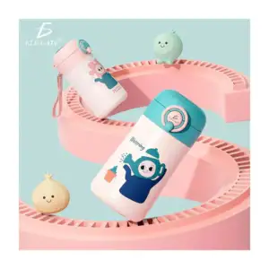 Botella termo ele-gate de broche redondo con popote y capacidad de 50…