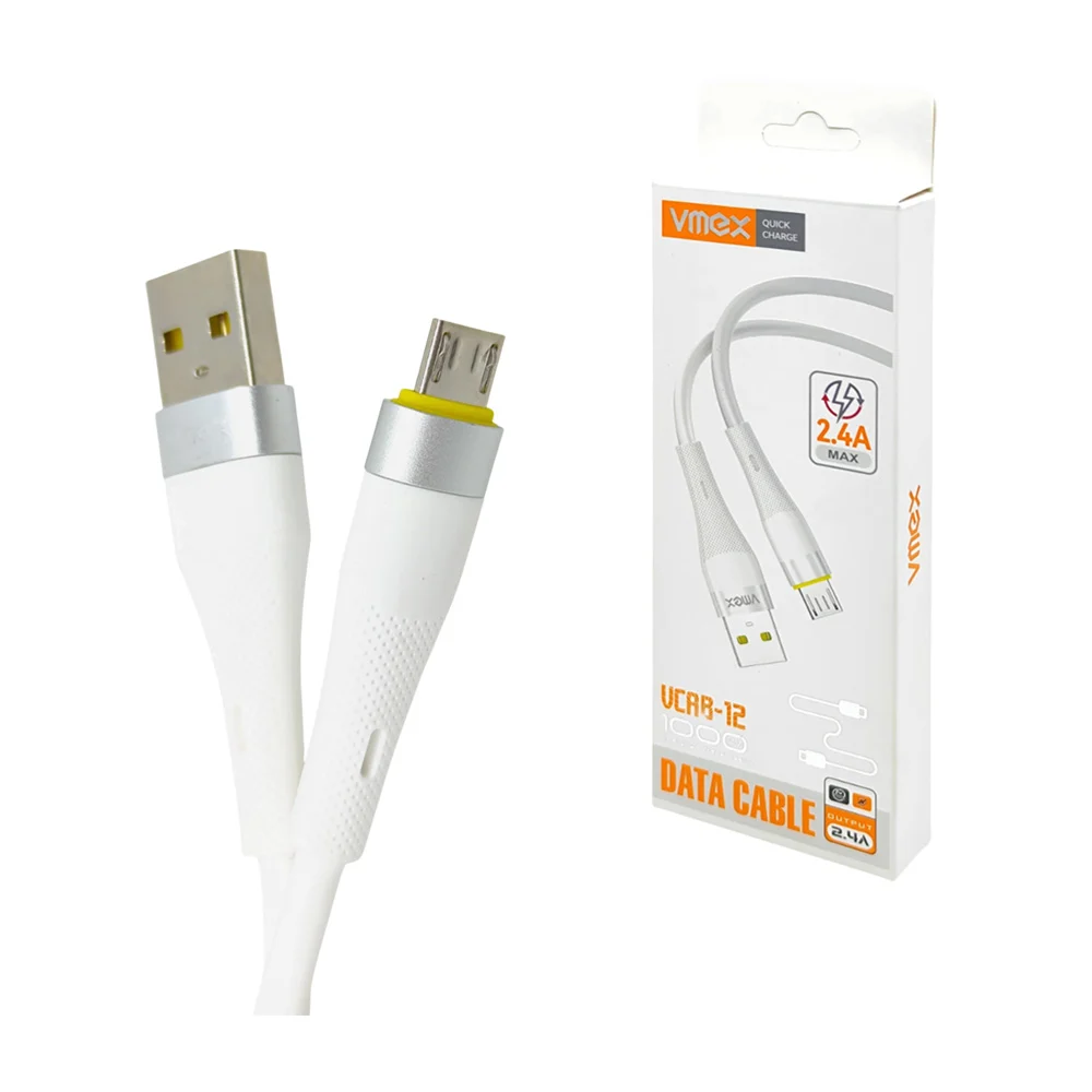 Cable de 1 metro vmex con entrada usb a tipo c, v8 o lightning, varie…