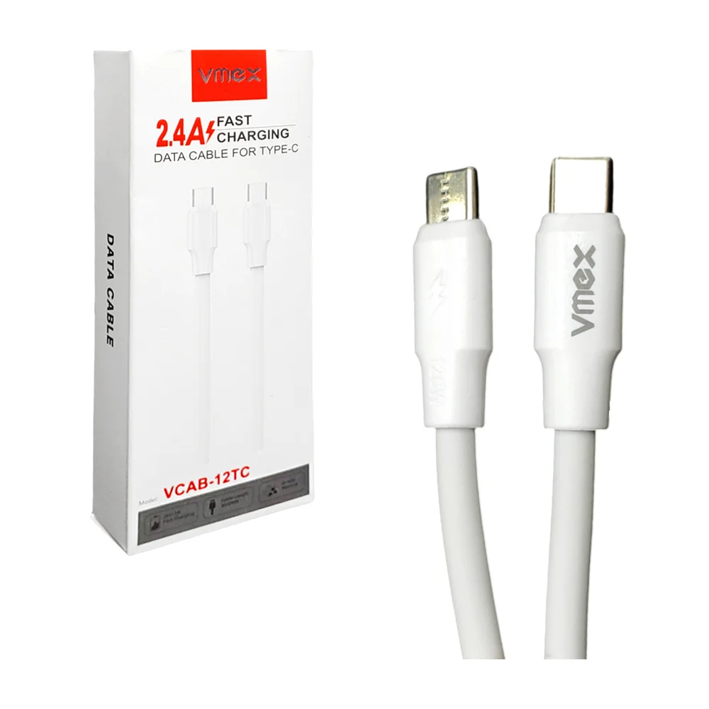 Cable de 2 metros vmex con entrada tipo c a tipo c, variedad de color…