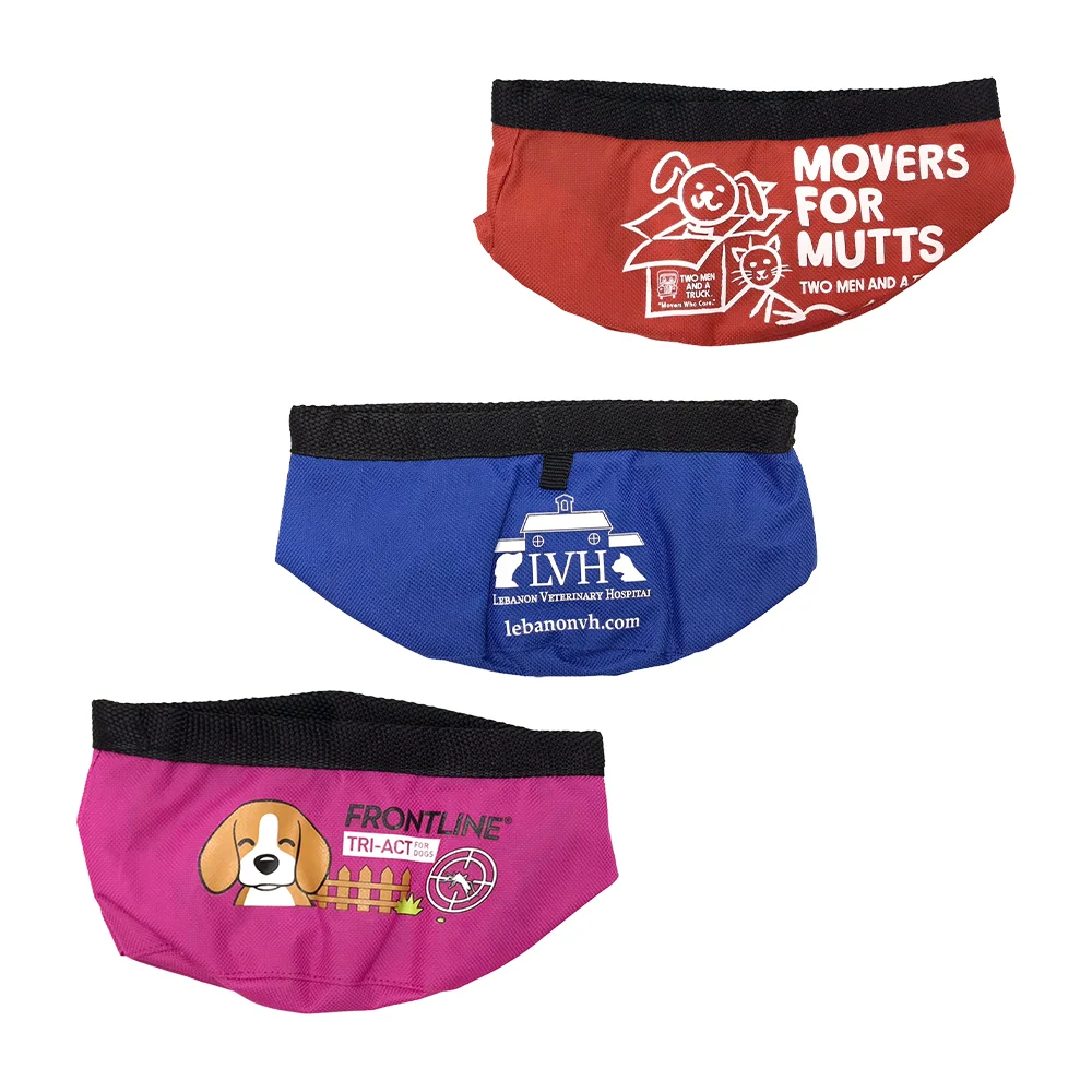 Bolsa portatil impermeable para alimento y agua para mascotas, varied…