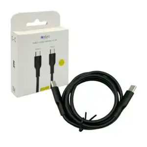 Cable para carga rápida de 1 metro con entrada tipo c a tipo c, 60 wa…