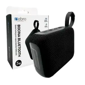 Bocina inalámbrica chica bluetooth con puerto usb-tf, 1200mah / nebro…