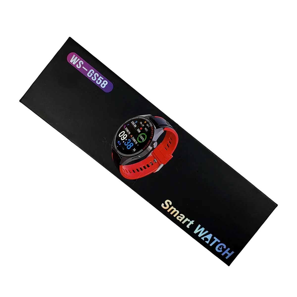 Smart watch redondo con correa de plástico, variedad de colores / ws-…