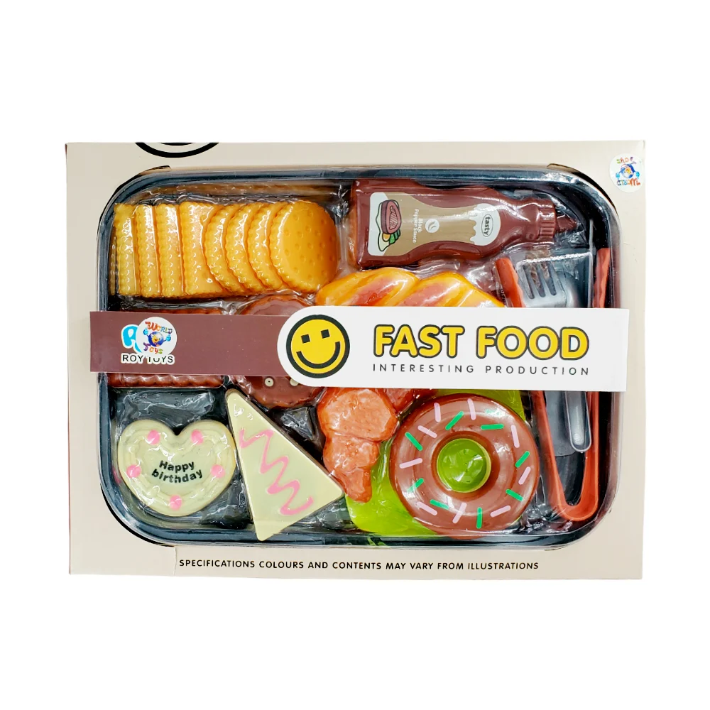 Set juego de comida de juguete con temática de postres, variedad de a…
