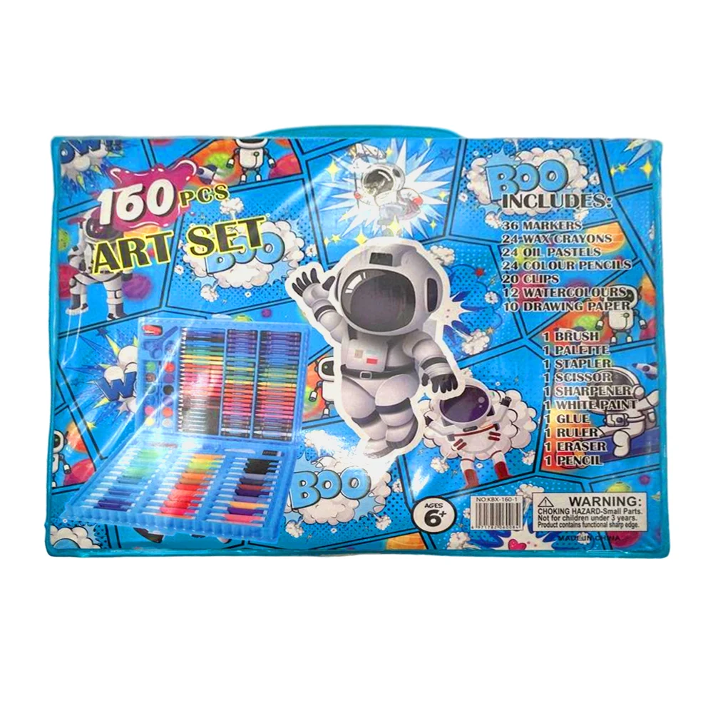 Estuche set de arte con 160 accesorios para colorear, variedad de est…