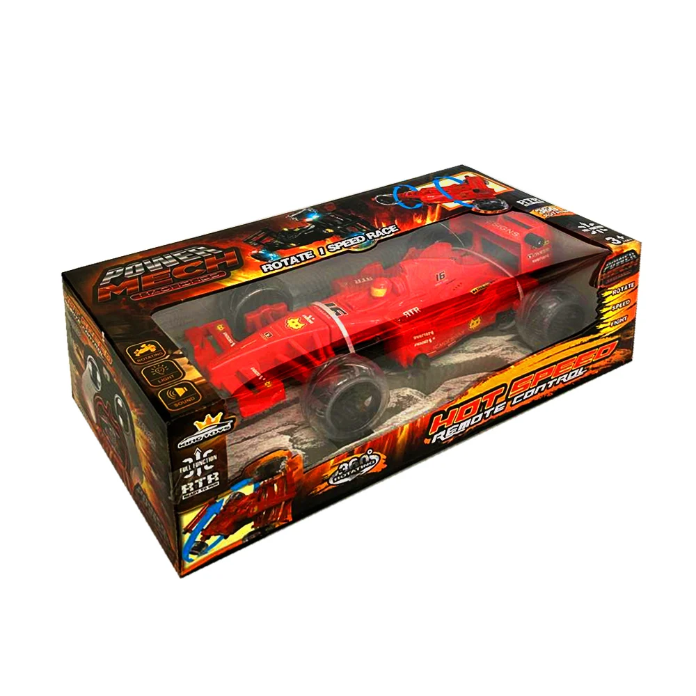 Carro tipo formula 1 a control remoto con rotación de 360° y llantas …
