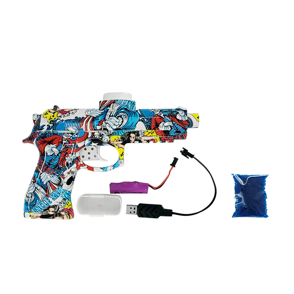 Pistola de hidrogel automática con estampado mozart calavera + acceso…