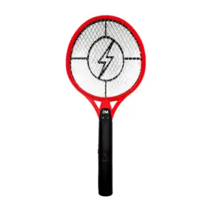 Raqueta d&m mata mosquitos - zancudos con enchufe conector para recar…