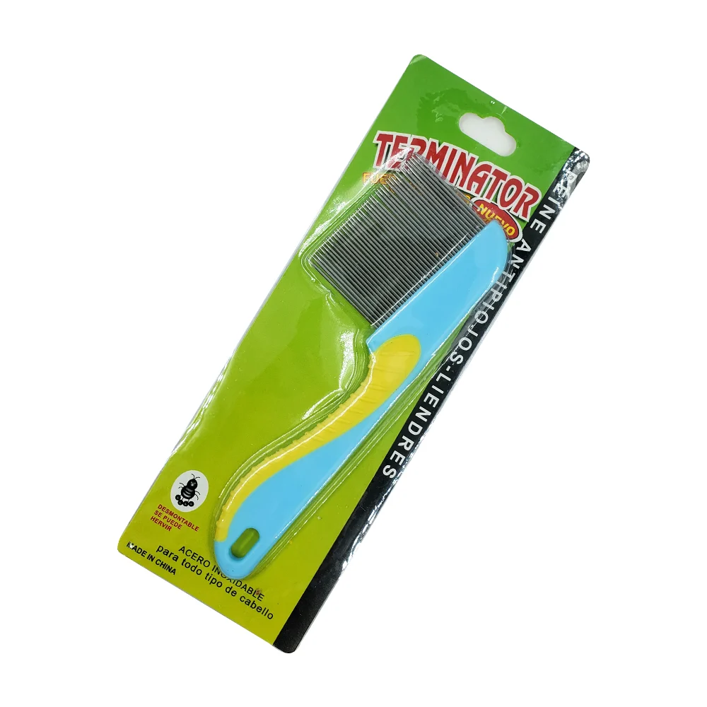 Cepillo con mango de plastico anti liendres y piojos / y-348-1 / zxq0…