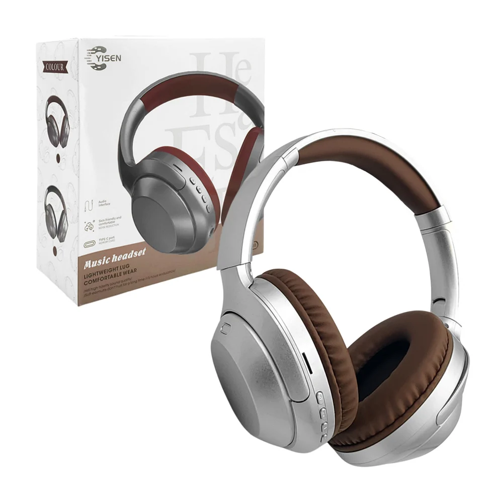 Audifonos diadema inalambricos recargable con cancelación de ruido al…