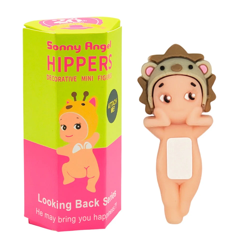 1pza Mini muñeco decorativo con gorro de animal para celular, varieda…