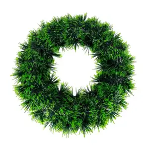 1pza Corona navideña colgante para decorar puerta, 25cm, variedad de …