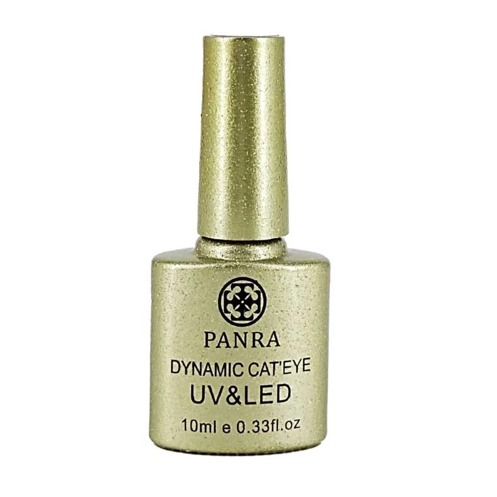 1pza Esmalte en gel adiamantado con frasco dorado multicolor 10ml/ pa…