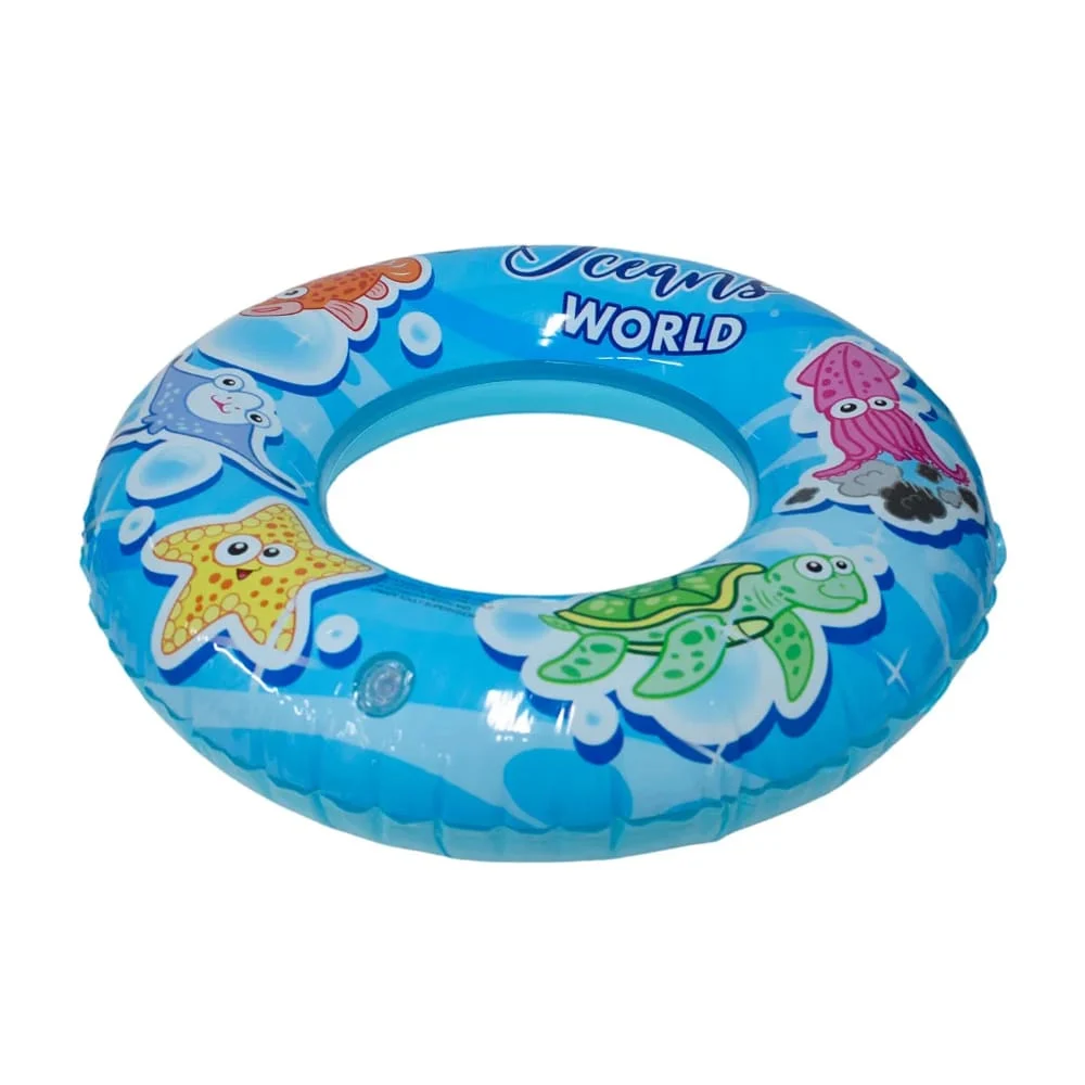 Salvavidas inflable de 80cm con diseño marino, variedad de modelos / …