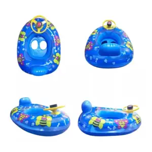 Salvavidas inflable de 75cm para bebé con volante + estampado abejas …