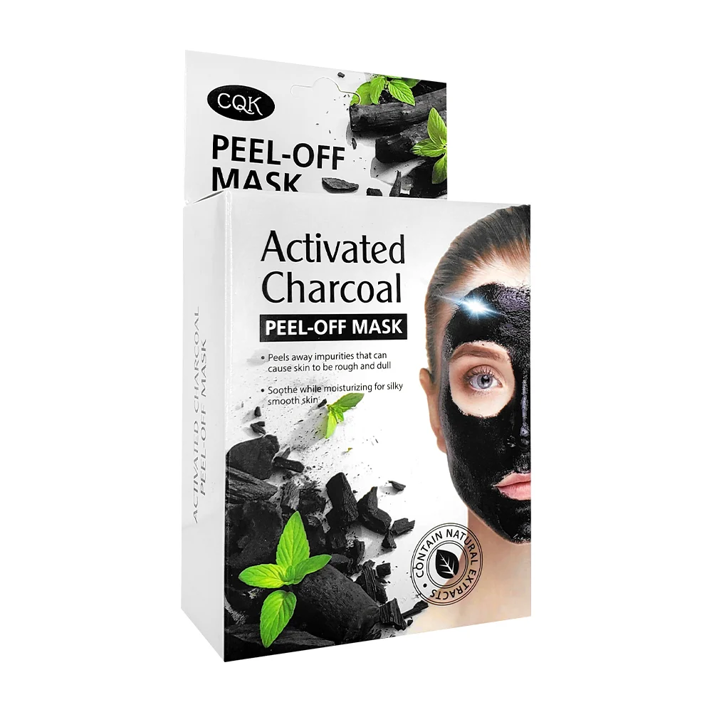 Paquete de 10 mascarillas faciales con extracto de carbón activado, 2…