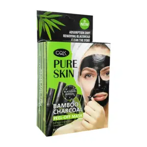 Paquete de 10 mascarillas faciales con extracto de carbón de bambú, 2…