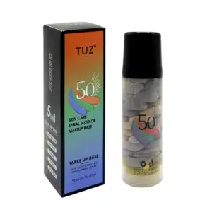 Base de maquillaje espiral con 3 colores para corrección y unificar e…