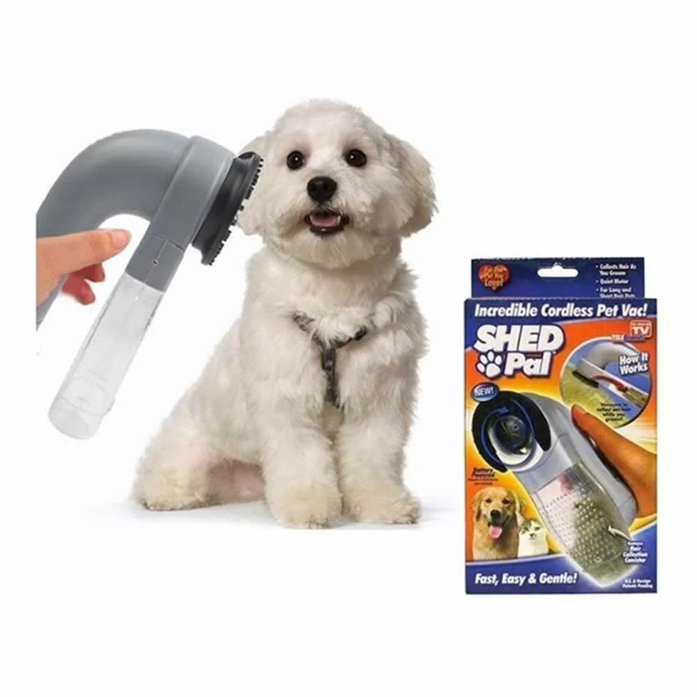 Aspiradora inalámbrica shed pal para mascotas, removedora de pelo / g…