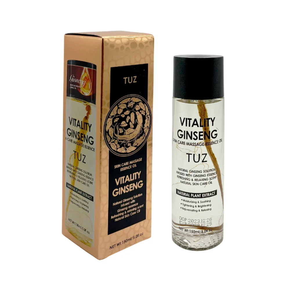 Aceite natural relajante tuz para masaje con extracto de ginseng, 150…