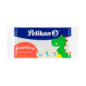 Plastilina blanca pelikan marqueta, 180g / 06700118