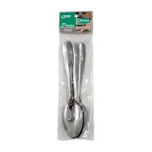 Paquete con 6 cucharas premier cafetera / dolar / 100116