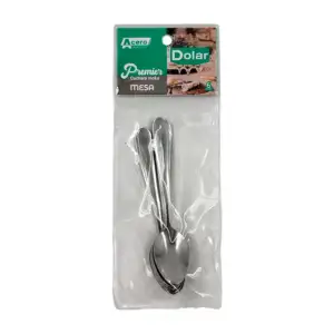 Paquete con 6 cucharas premier moka mesa / dolar / 100117
