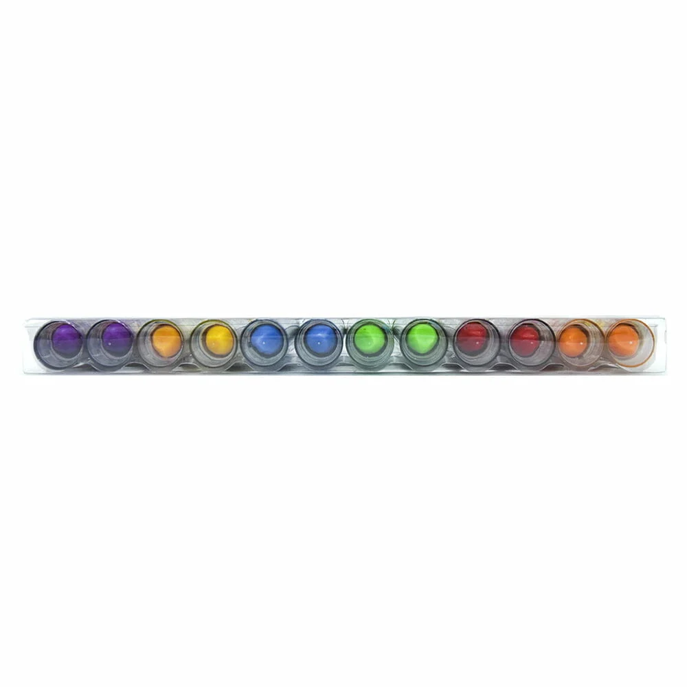 1pza Labial mágico con estampado de flores, variedad de colores / zb-…