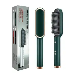 Cepillo térmico alisador 45w para cabello, variedad de colores / stra…