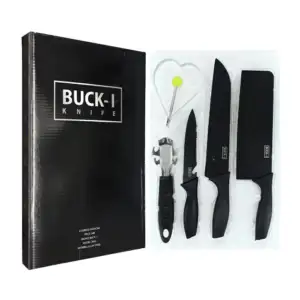 Juego de 3 cuchillos buck-i con mango de plástico, molde en forma de …