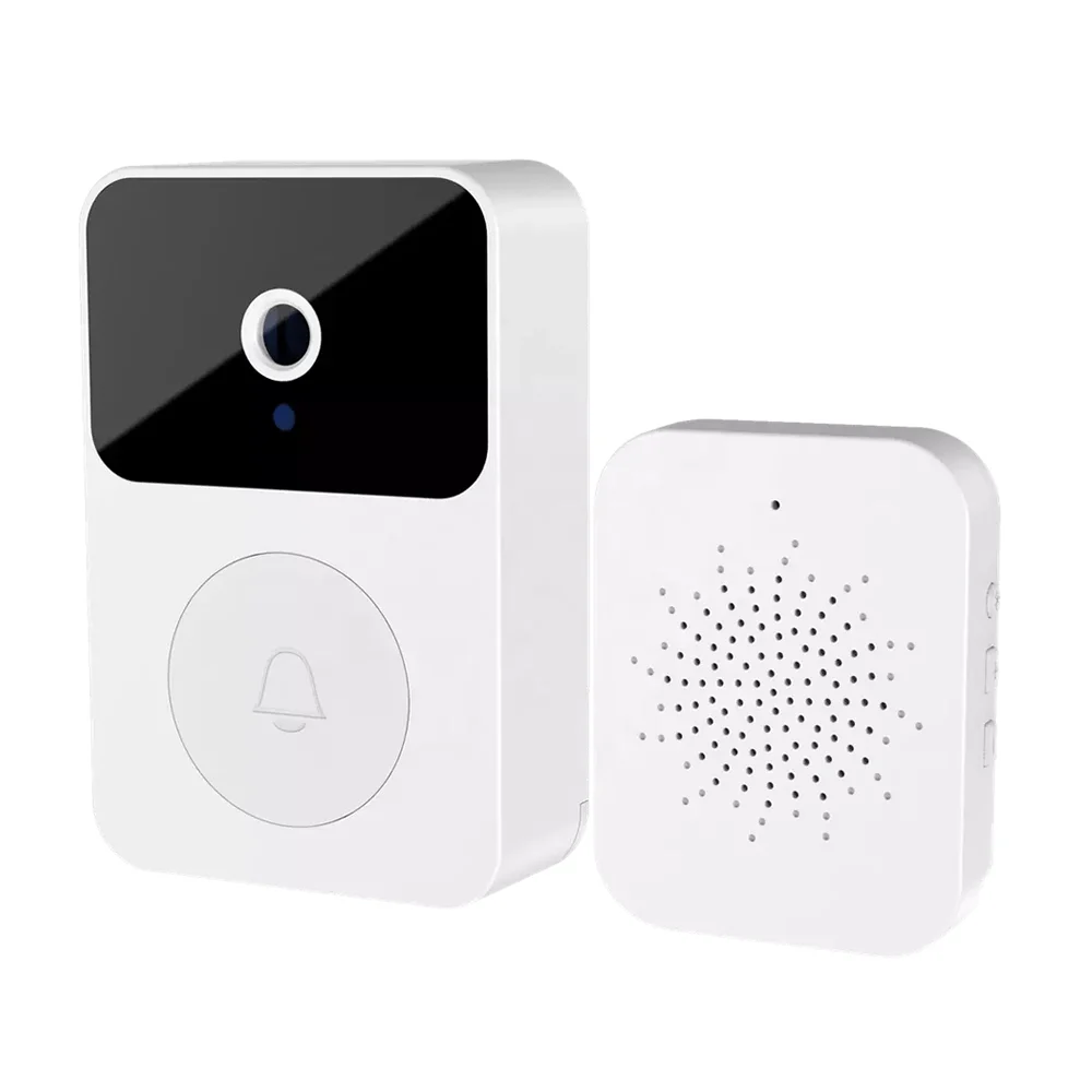 Timbre inteligente inalámbrico wifi con cámara y audio bidireccional,…