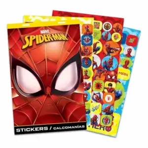 Block de stickers calcomanías granmark con diseño de spider-man / 152…