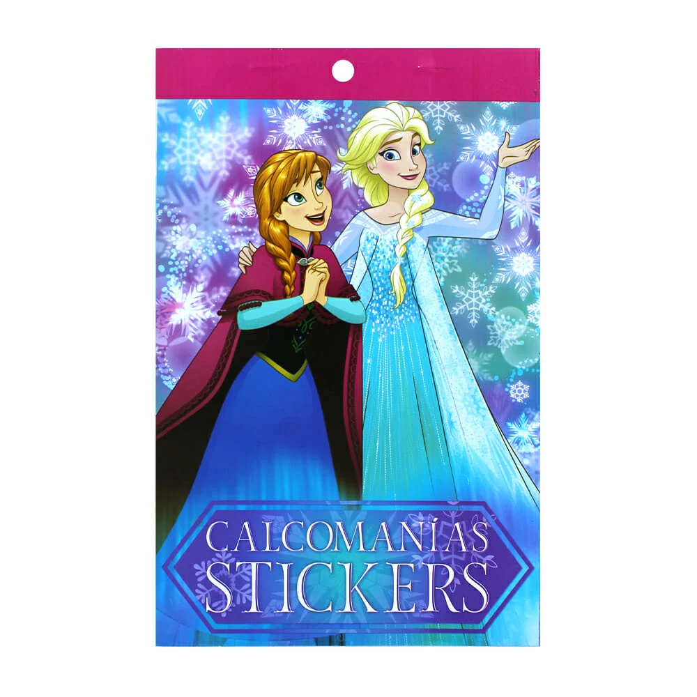 Block de stickers calcomanías granmark con diseño de personajes froze…