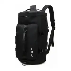 Mochila maleta lml lisa 2 en 1 de 4 compartimentos con broches ajusta…