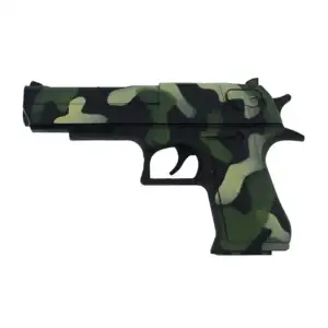 Pistola manual de juguete con diseño tipo camuflajeado lanza bolitas …