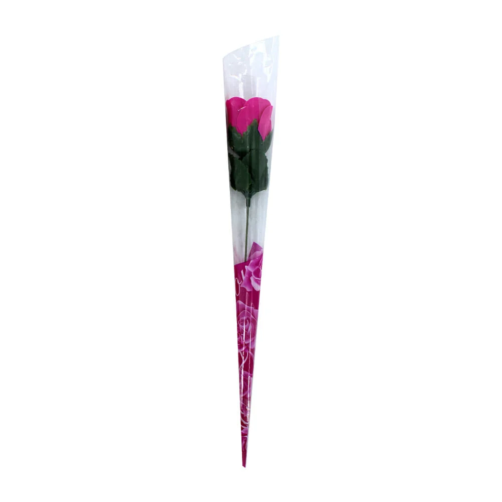 1pza Rosa artificial con hojas, variedad de colores / love / best / m…