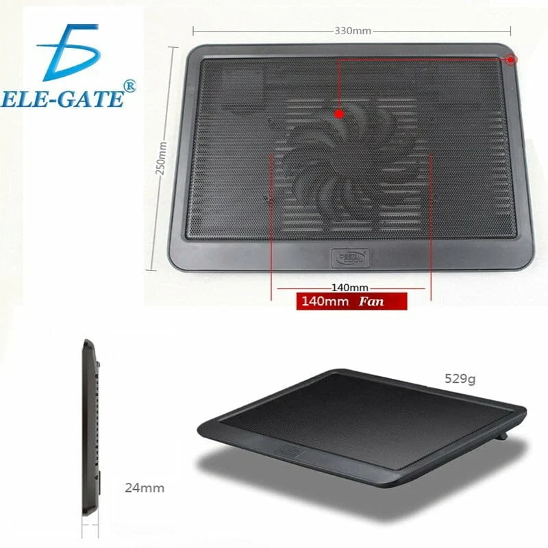 base enfriadora para laptop medidas