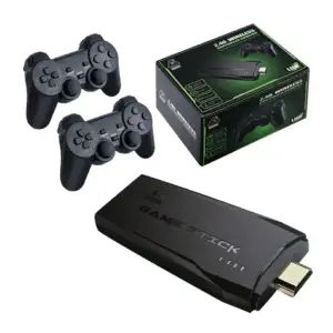 Consola de video juegos retro con 2 controles inalámbricos y memoria …