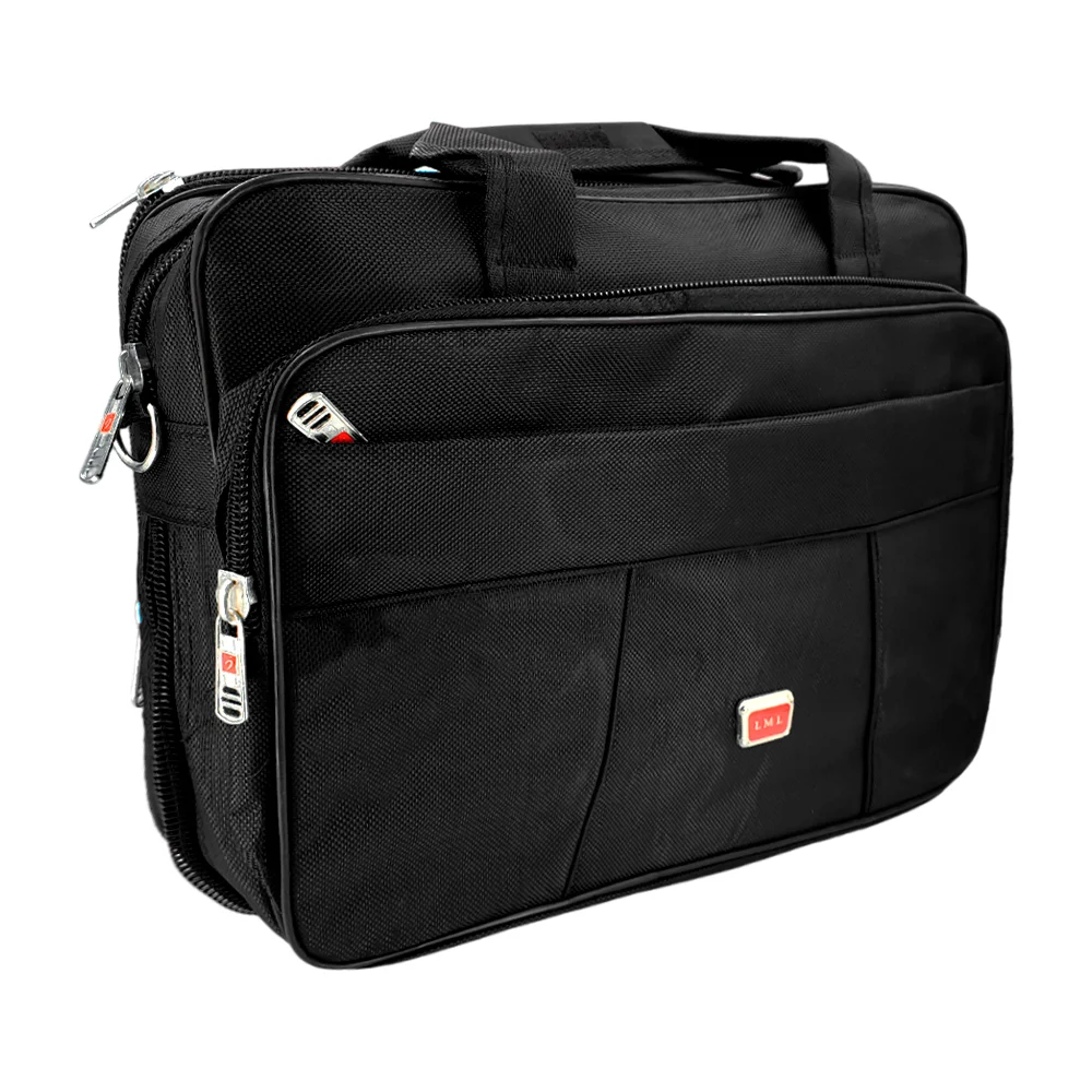 Bolsa maletín liso multifuncional con 5 compartimentos y placa lml / …