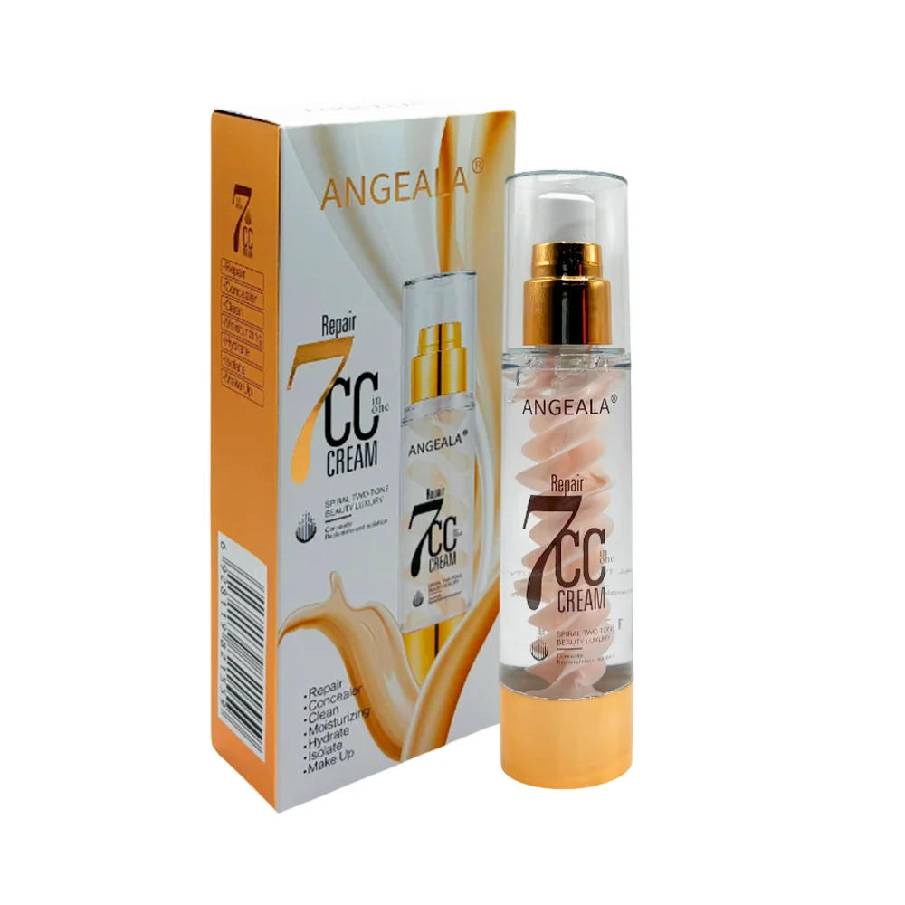 Crema facial reparadora cc cream 7 en 1 angeala, 50g / repair 7 cc cr…