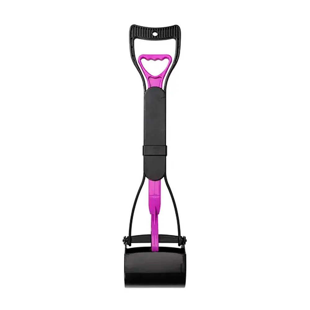 Pala recogedor de heces, diseño flexible, 45cm, color surtido / 35960