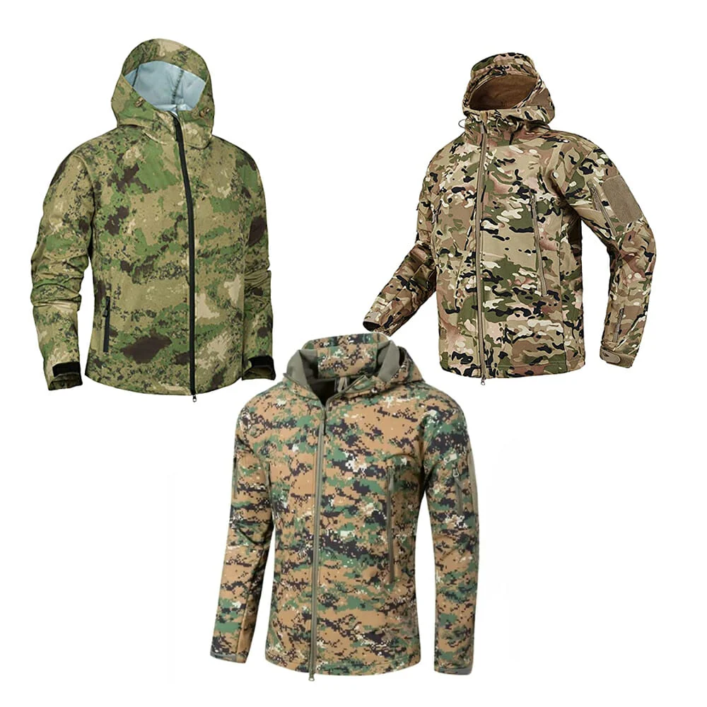 Chamarra táctica camuflaje militar, variedad de tallas y colores / 36…