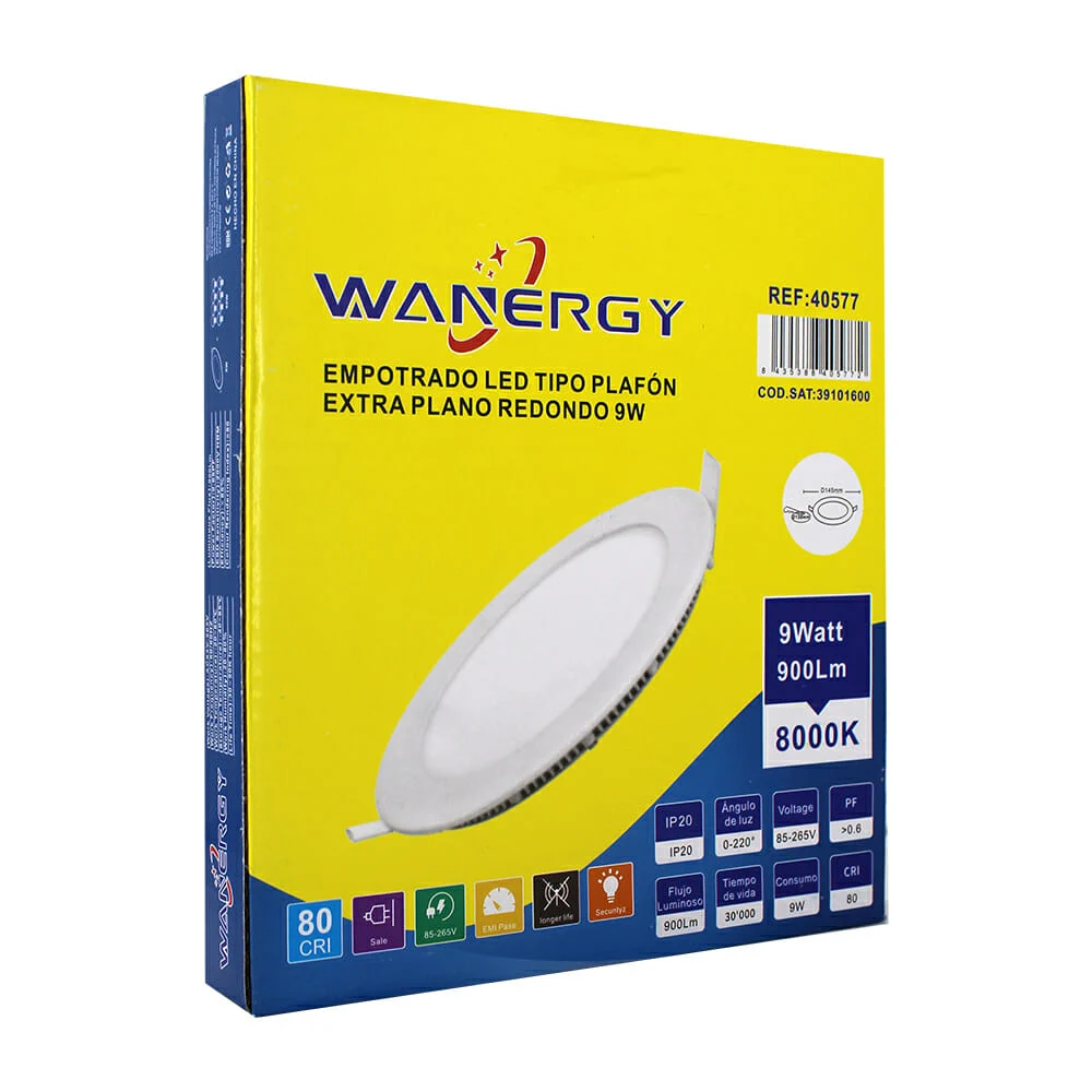 Lámpara wanergy de techo ajustable led tipo plafón de alta calidad 80…