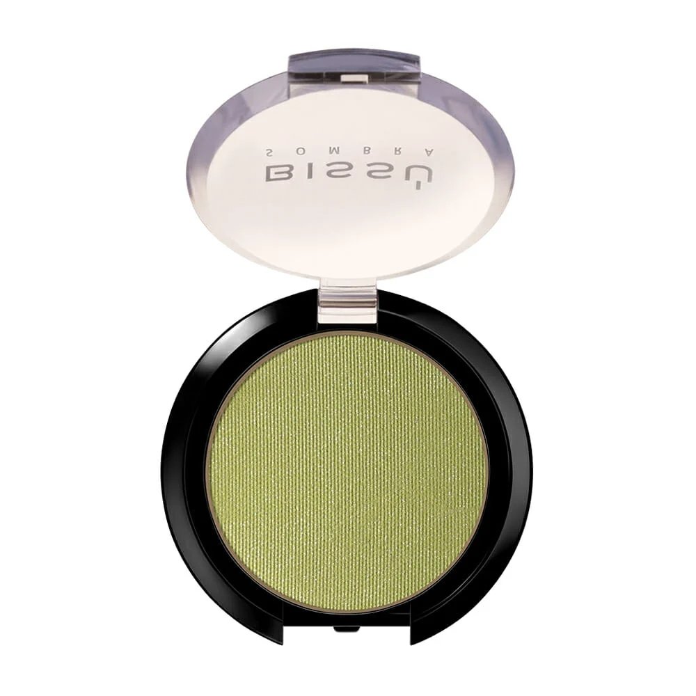 1pza Sombra individual compacta bissú en tono 60-pistache para ojos