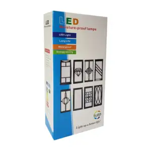 Lámpara led de luz blanca con diseño y consumo de 15w / 60002
