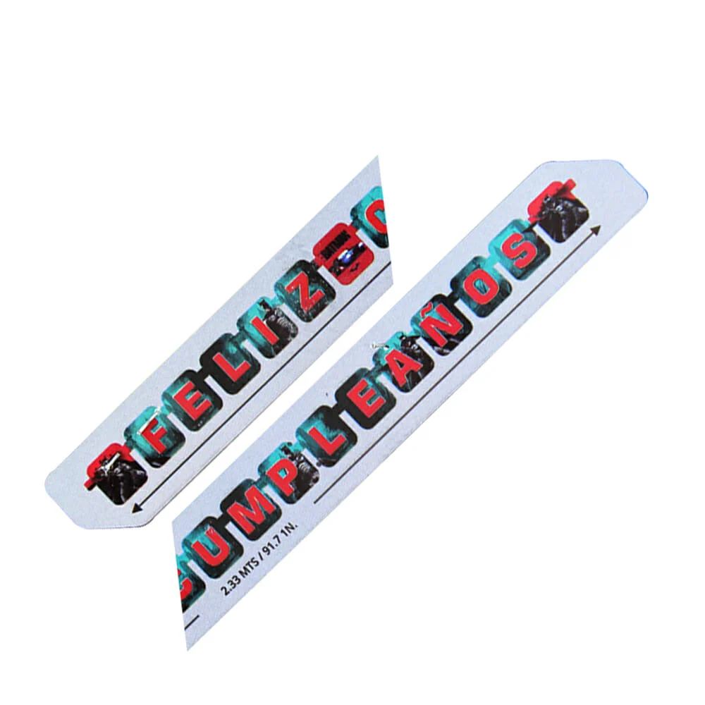Banner banderín feliz cumpleaños de 18 piezas granmark con diseño de …