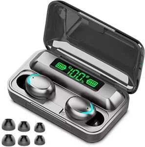 Audífonos con estuche y sonido estéreo