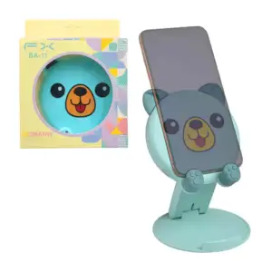 Soporte de escritorio plegable con diseño de animales para teléfono c…